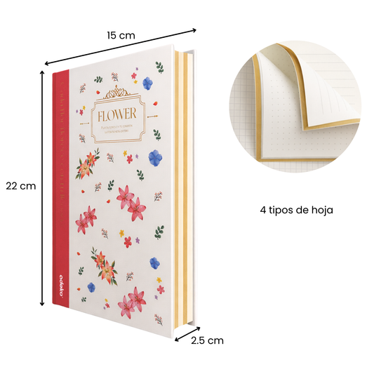 Libreta Flowers