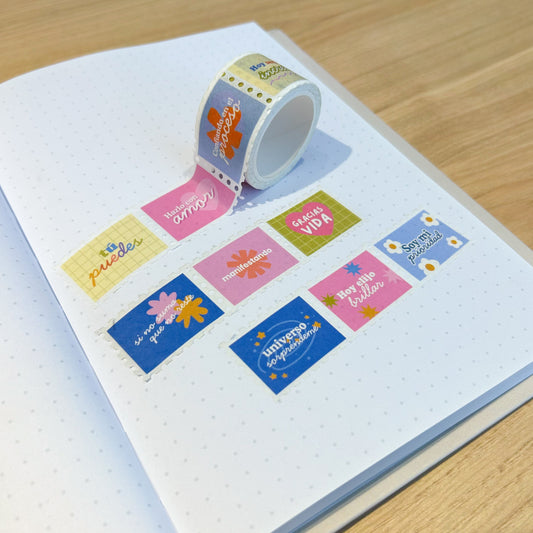 Washi Tape "Frases Poderosas"