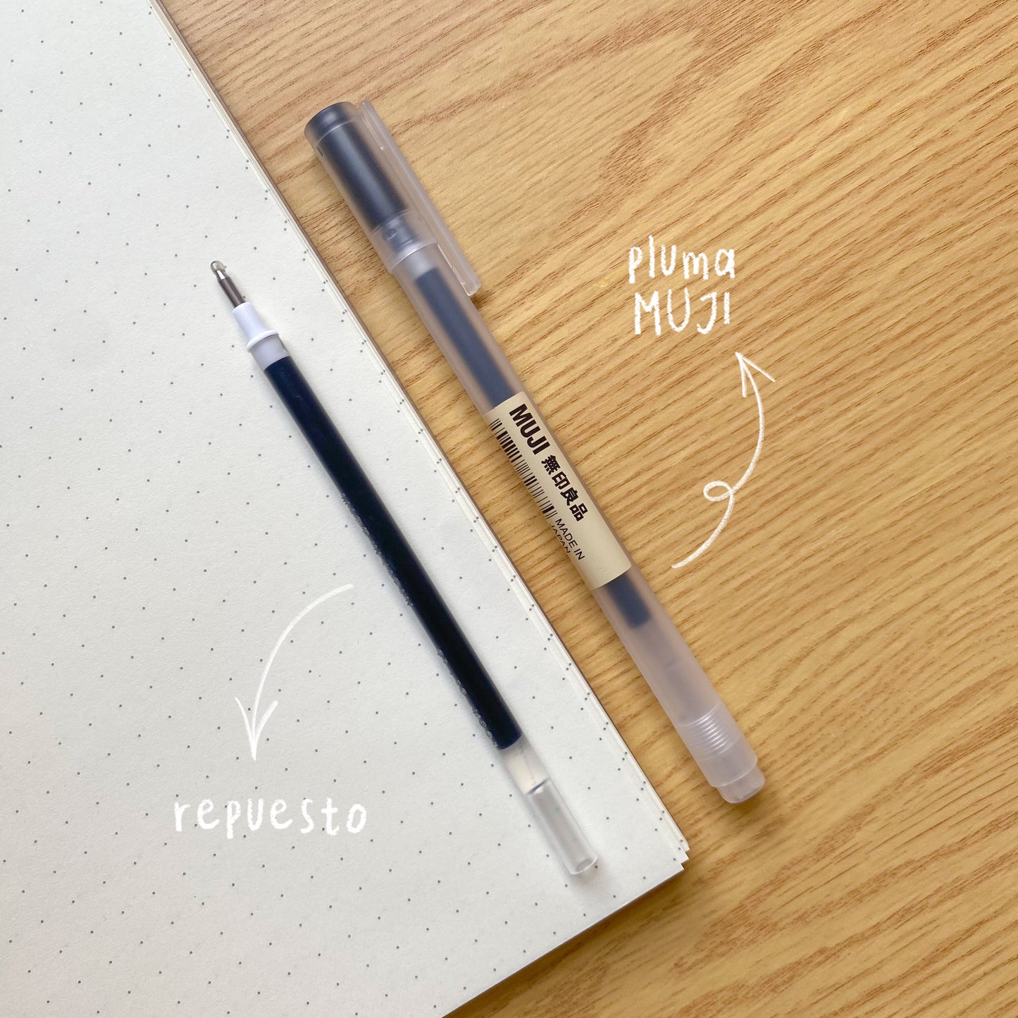 MUJI Pluma fina Gel (0.38mm)