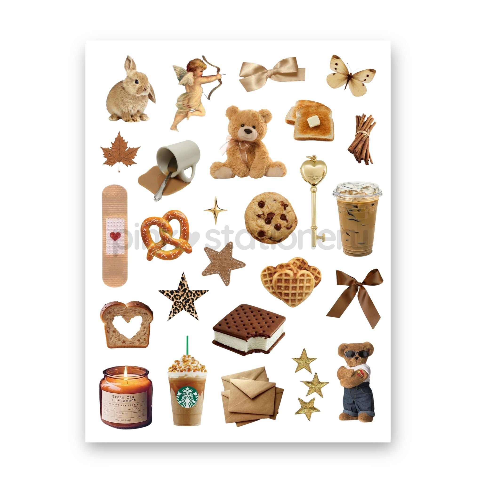 Planilla de Stickers (waterproof)