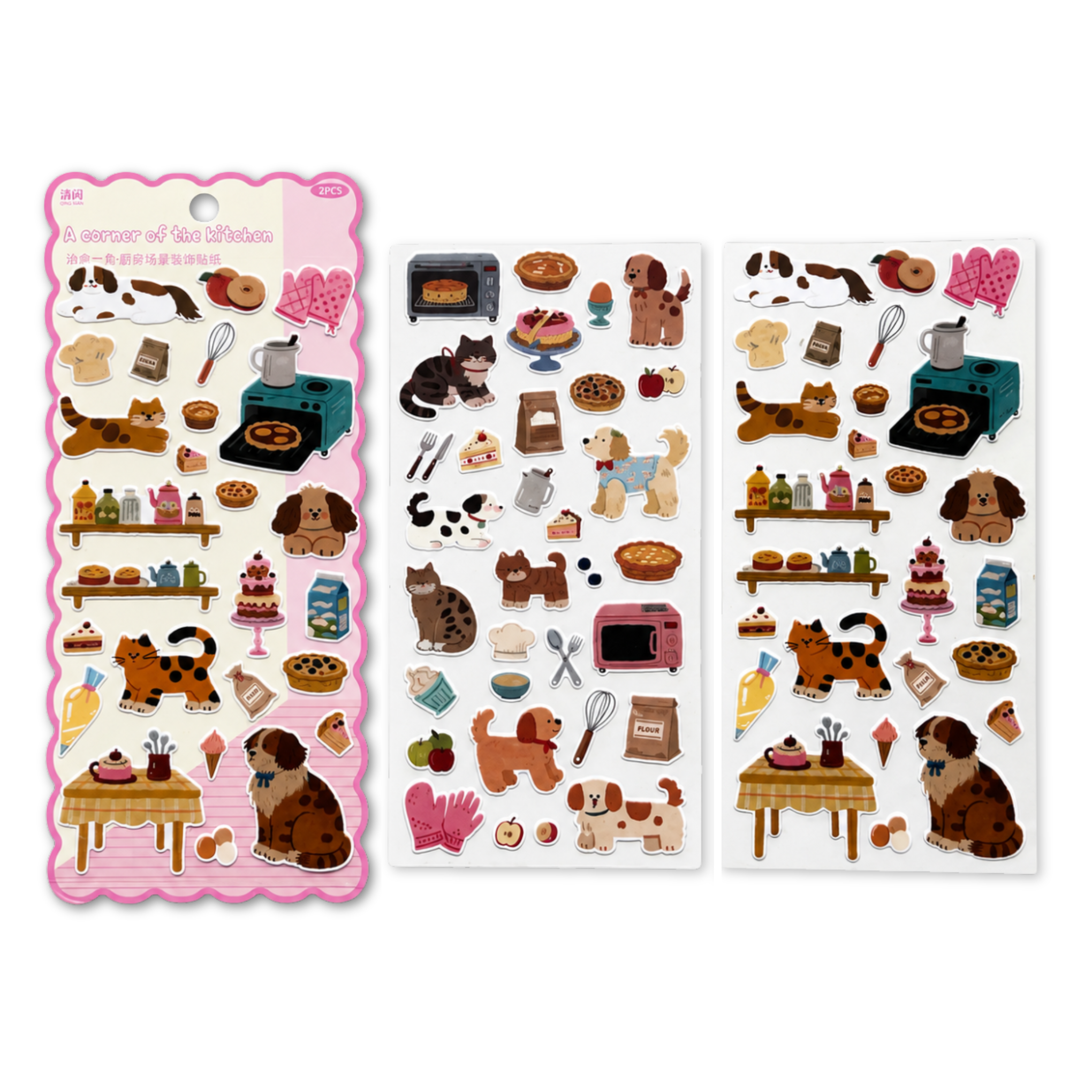 Stickers cats/dogs