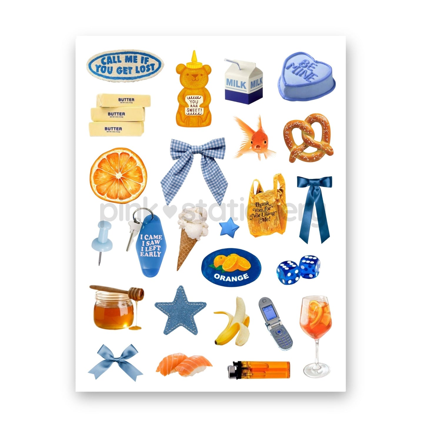 Planilla de Stickers