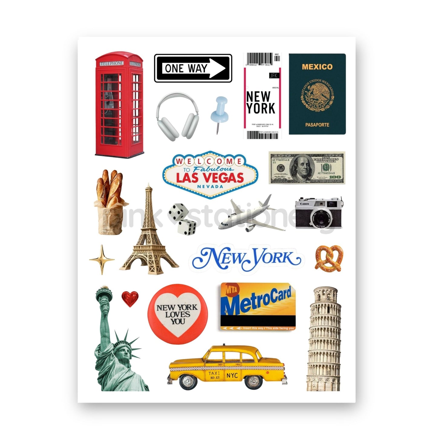 Planilla de Stickers