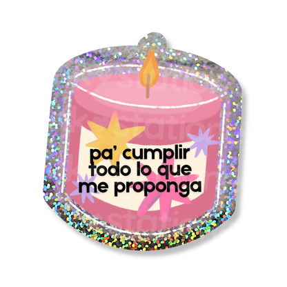 Sticker Holográfico