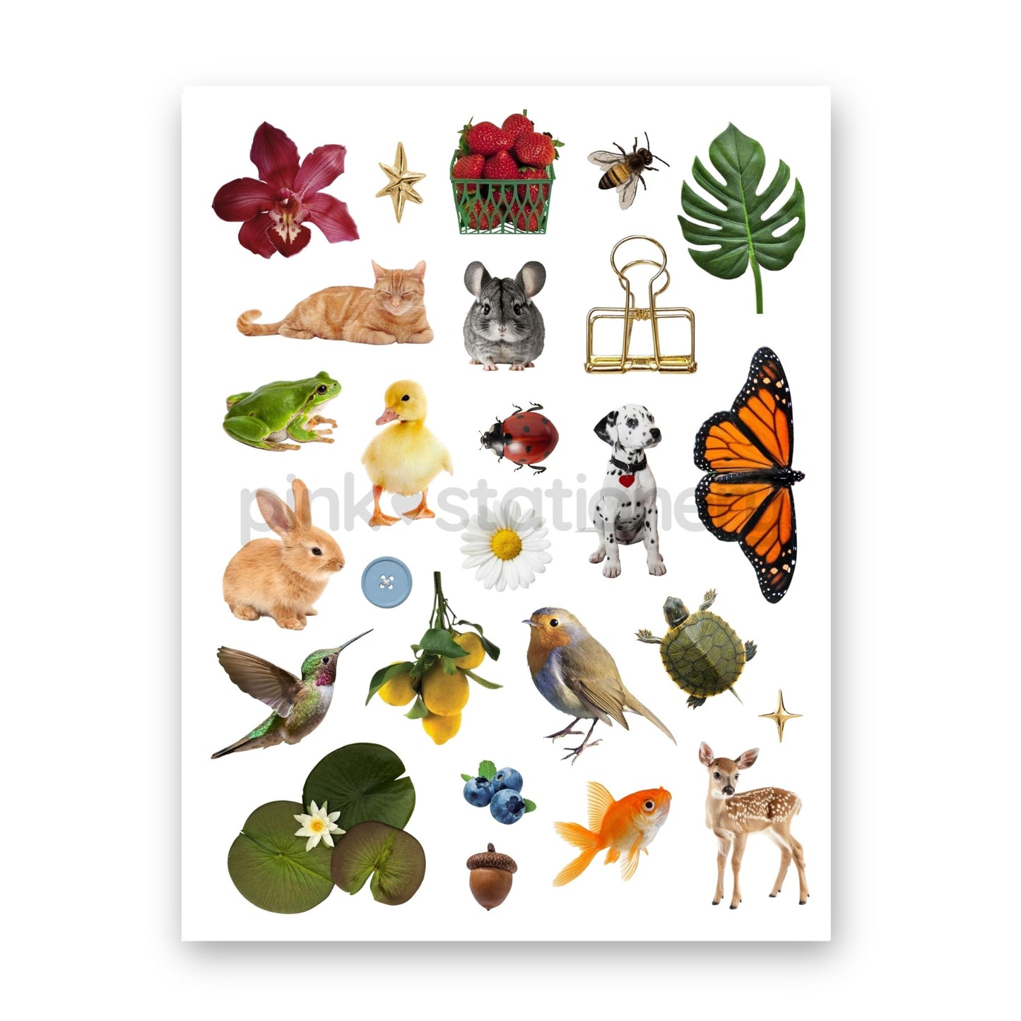 Planilla de Stickers