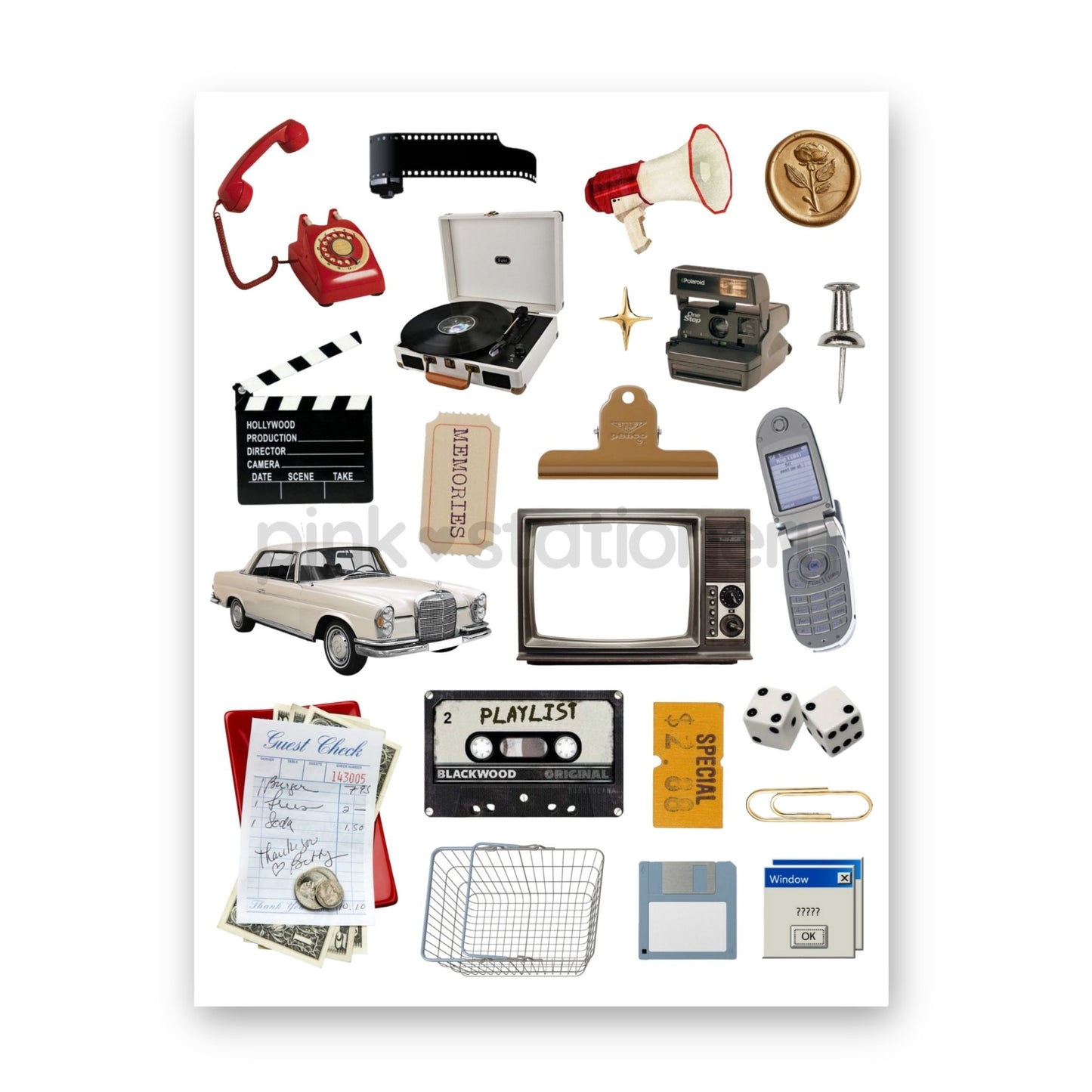 Planilla de Stickers