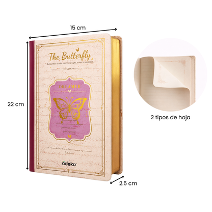 Libreta Butterfly