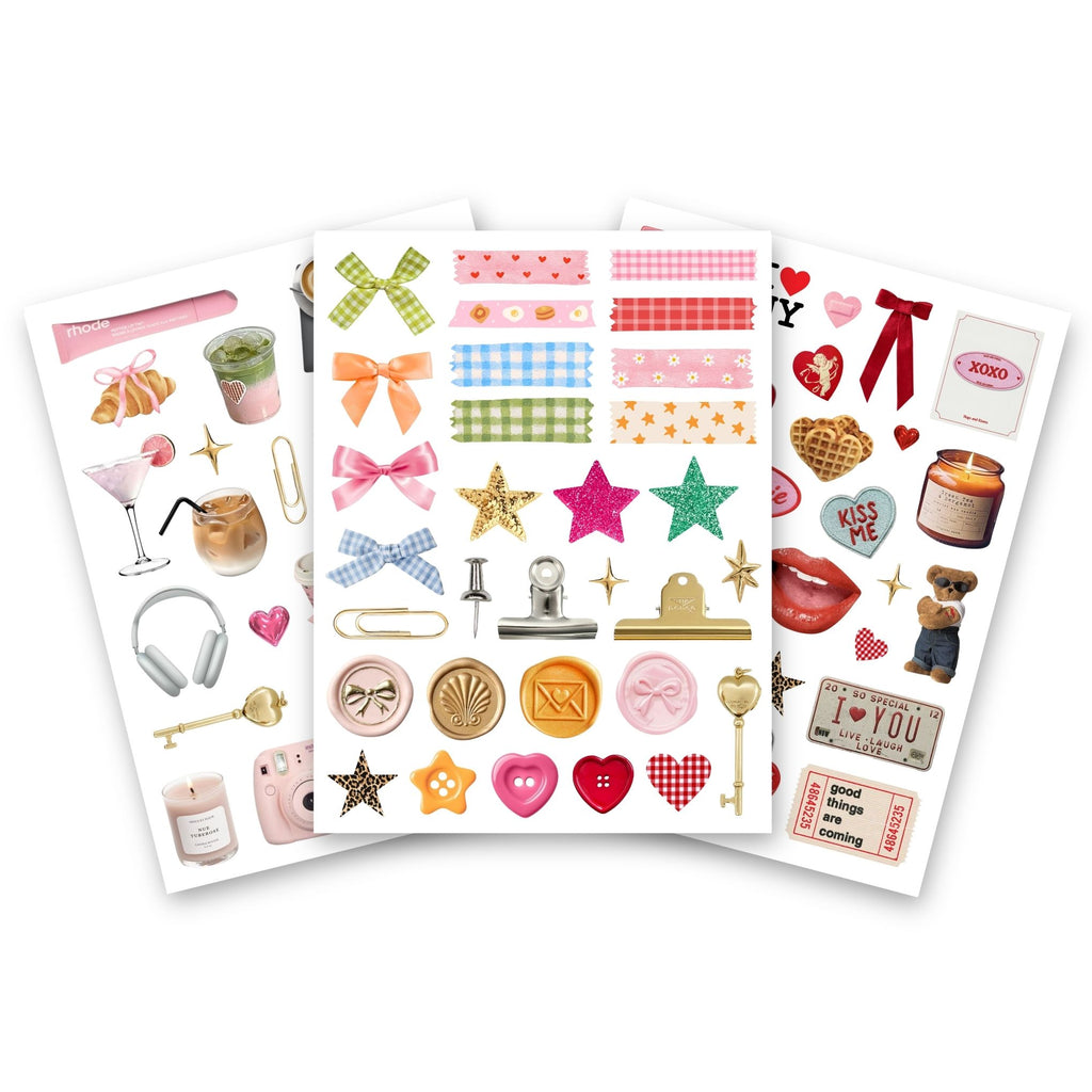 Planilla de Stickers (waterproof)