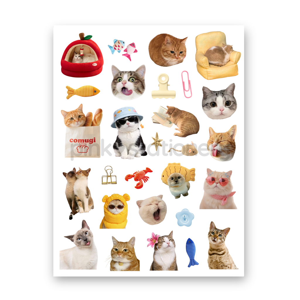 Planilla de Stickers (waterproof)