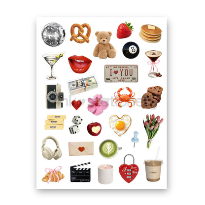 Planilla de Stickers