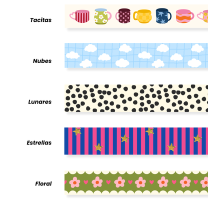 Cinta decorativa “washi tape”