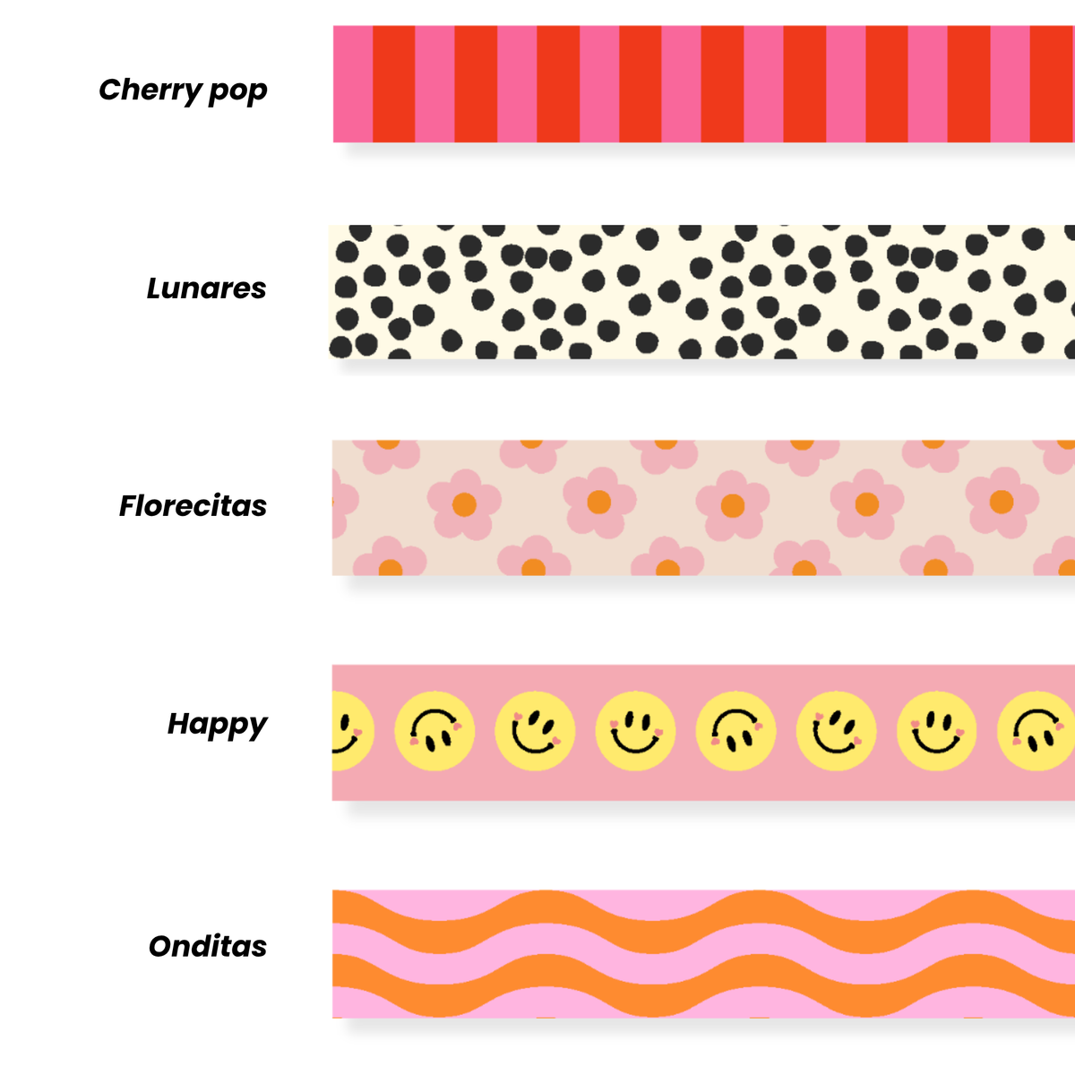 Cinta decorativa “washi tape”