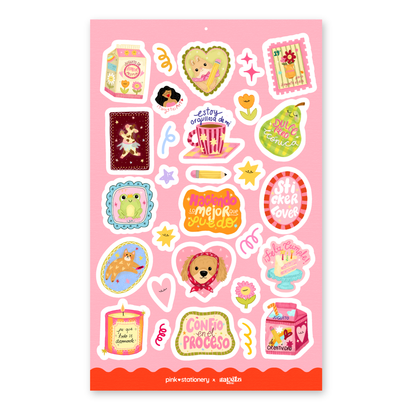 Planillas Pink x Itayetzi Art