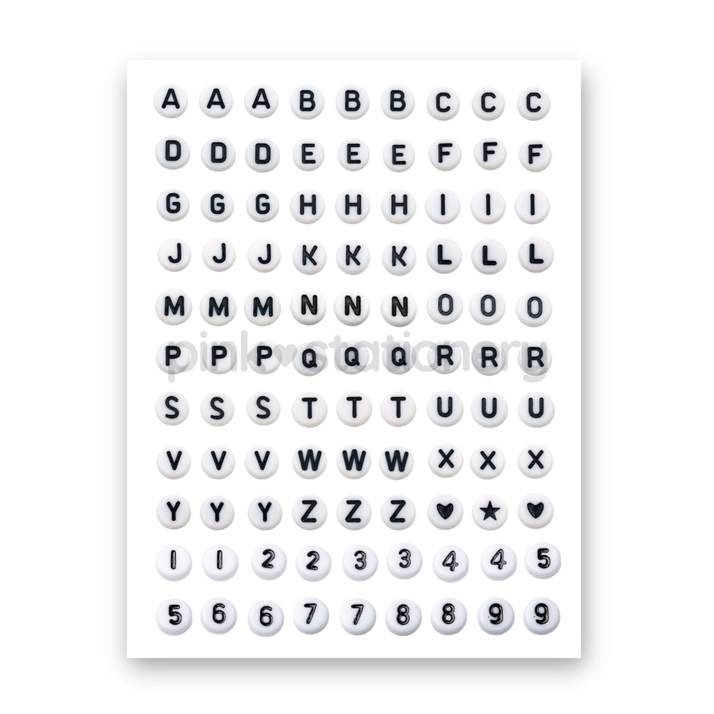 Planilla de Stickers (waterproof)