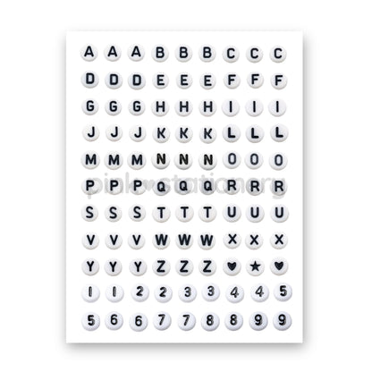 Planilla de Stickers