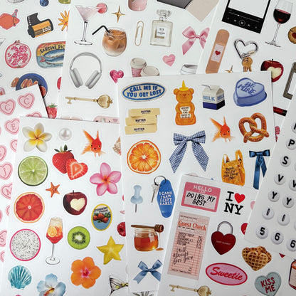 Planilla de Stickers