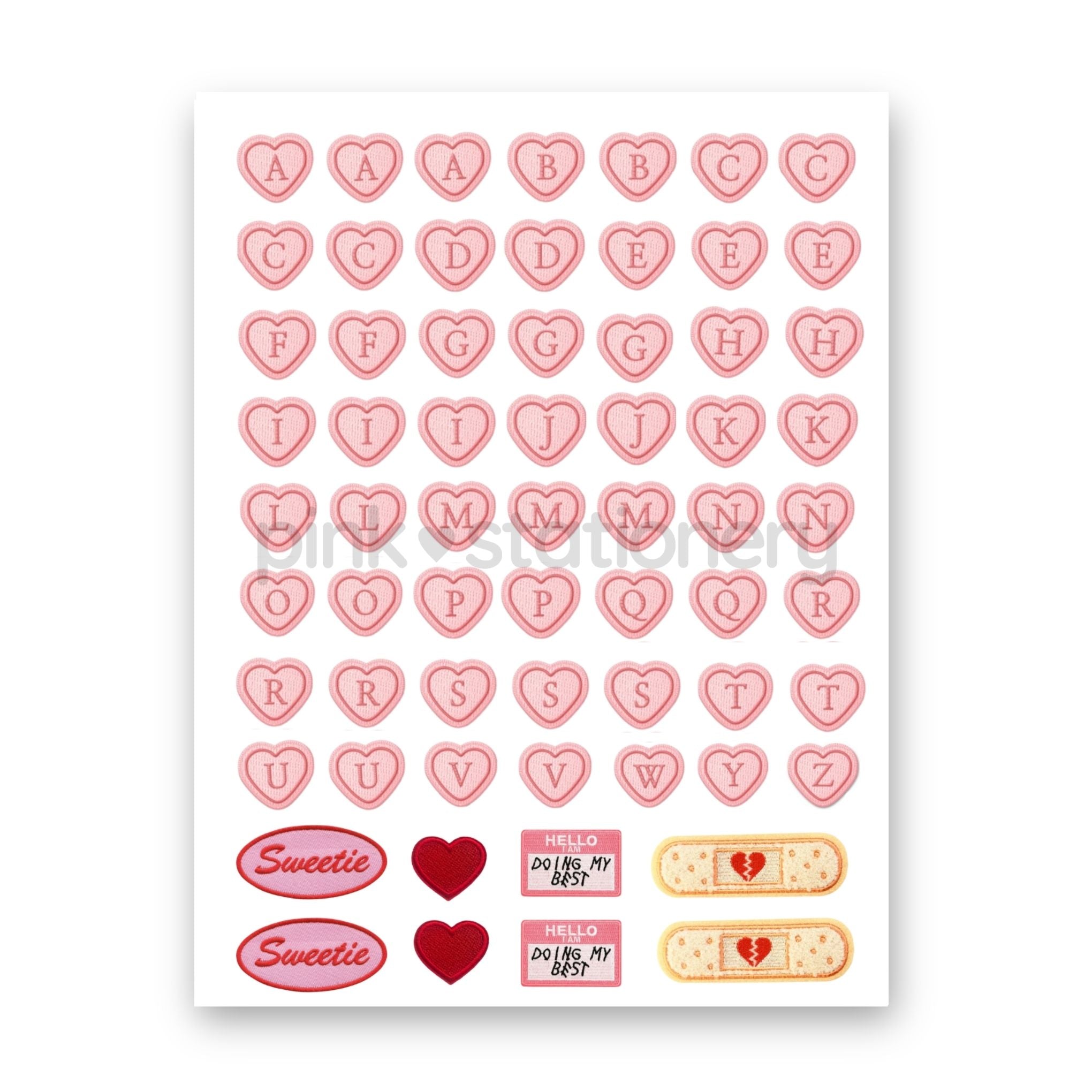 Planilla de Stickers (waterproof)