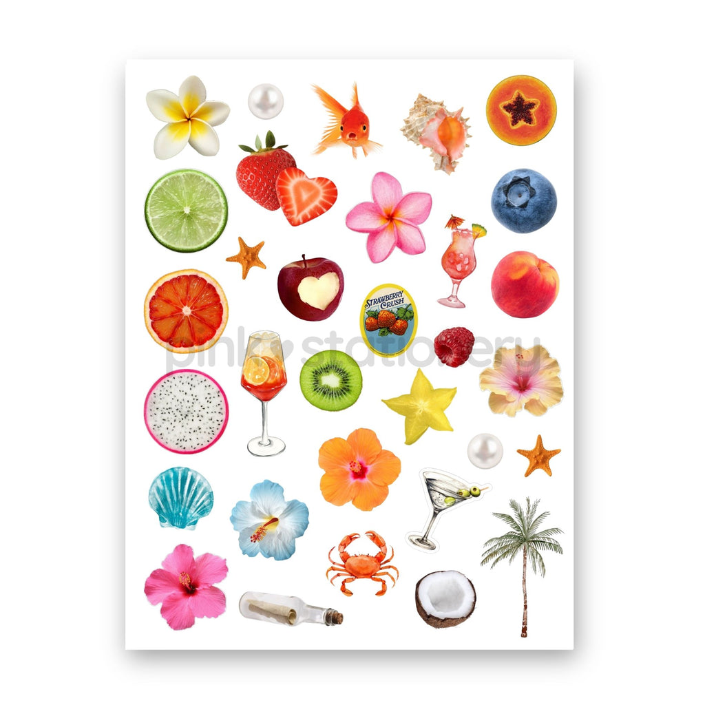 Planilla de Stickers (waterproof)