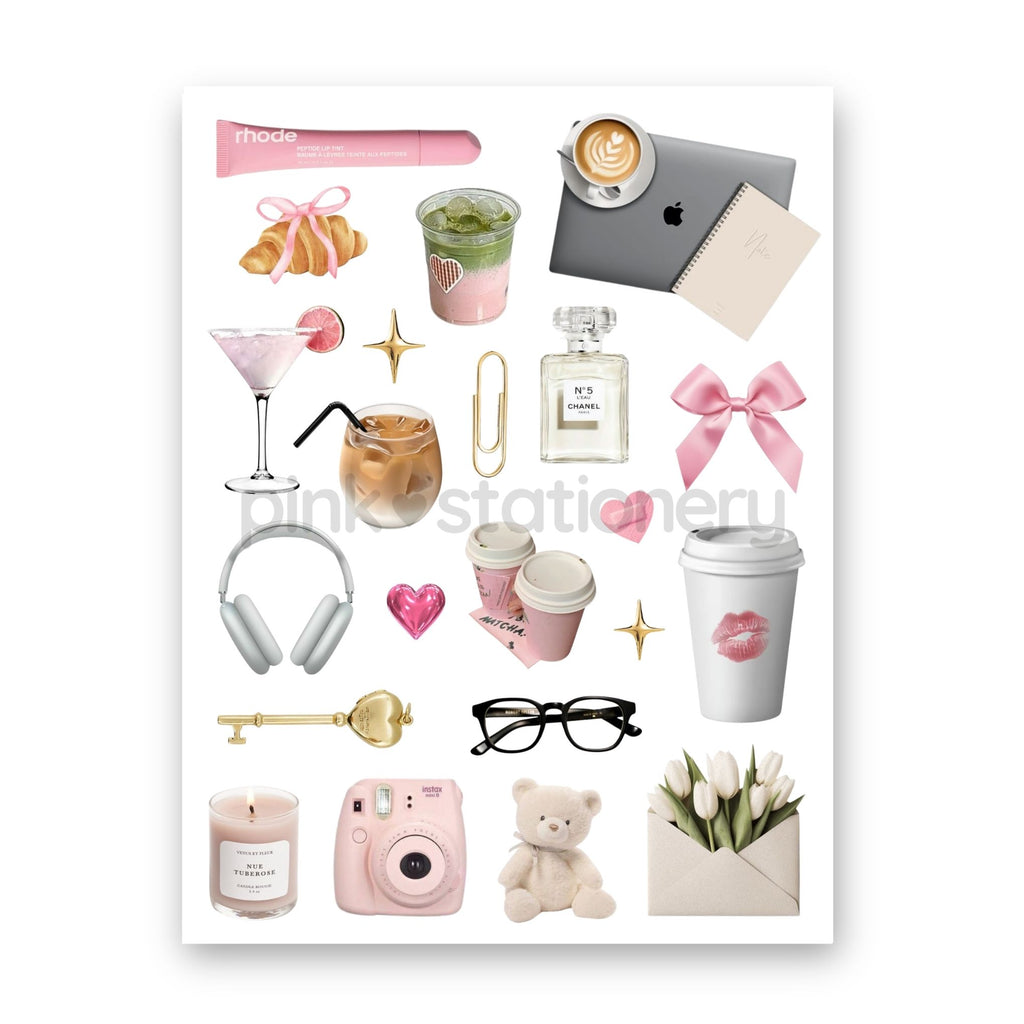 Planilla de Stickers (waterproof)