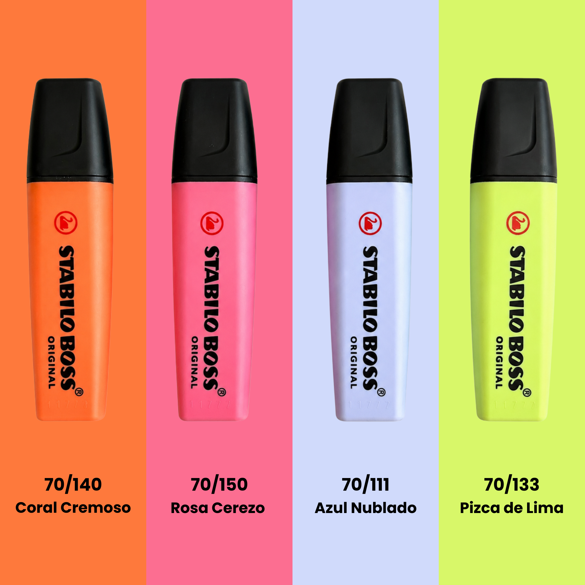 Stabilo Boss Gama pastel 2020