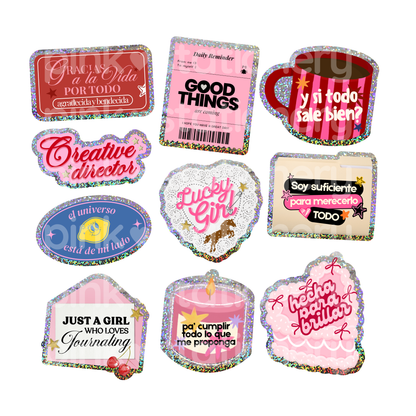 Sticker Pack "Just a Girl"