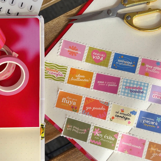 Washi Tape "Frases Poderosas"