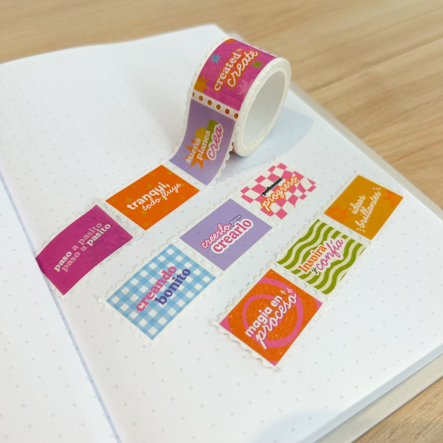 Washi Tape "Frases Poderosas"