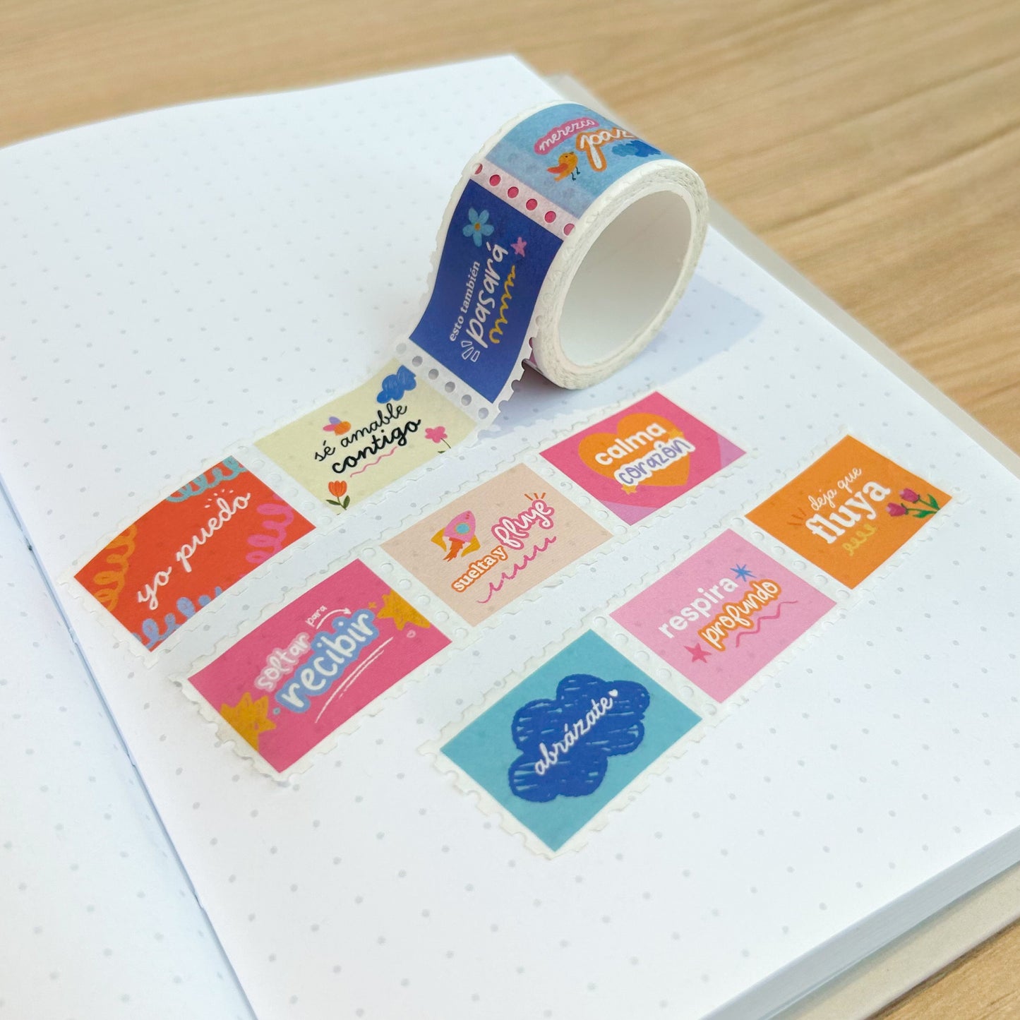Washi Tape "Frases Poderosas"