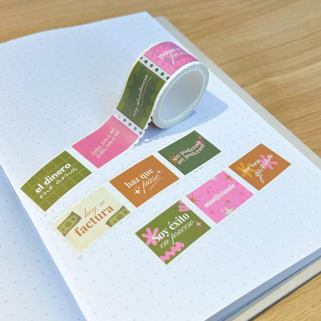 Washi Tape "Frases Poderosas"