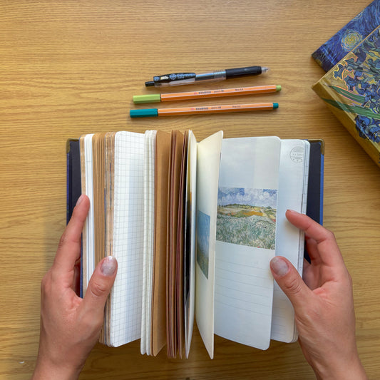 Libreta Van Gogh óleo