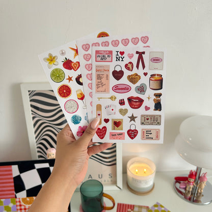 Planilla de Stickers