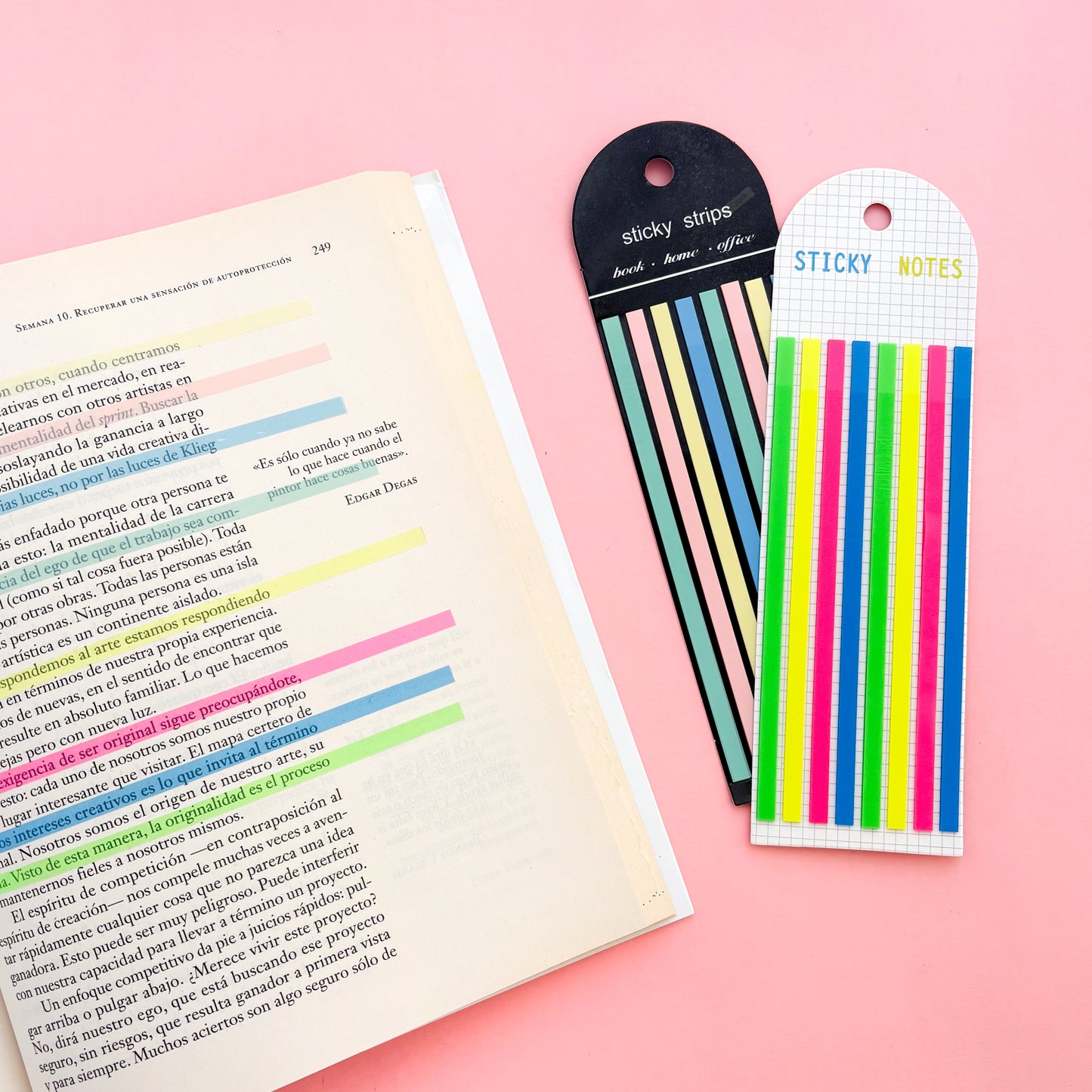 Marca párrafos transparentes