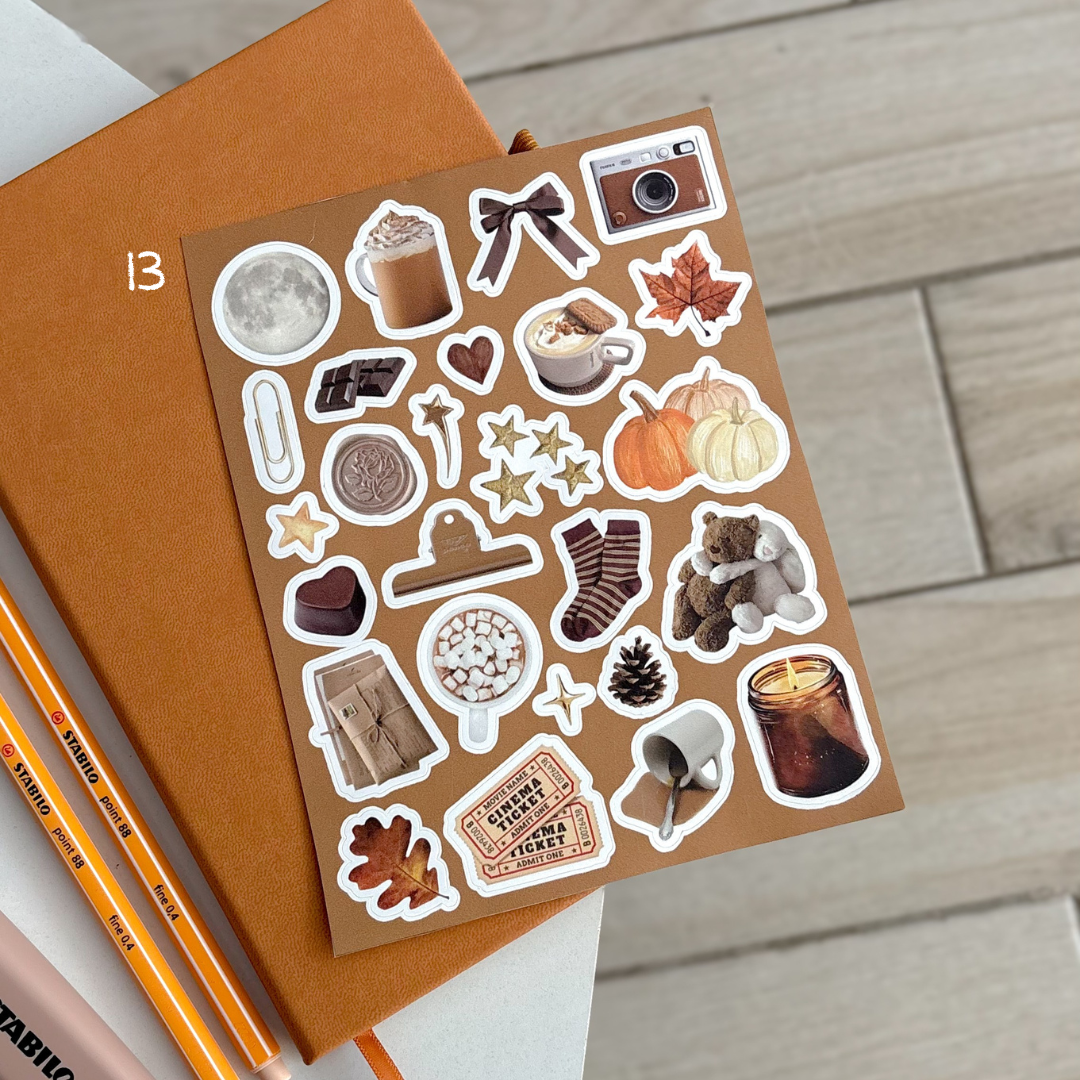 Planilla de Stickers