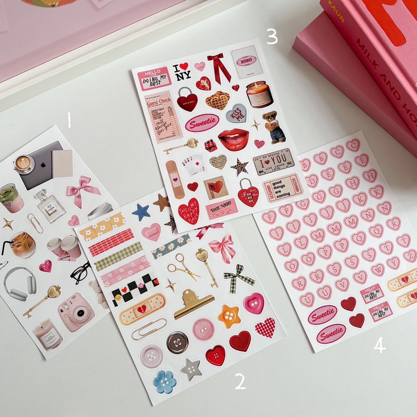 Planilla de Stickers