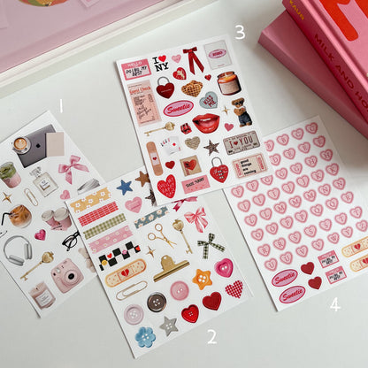 Planilla de Stickers