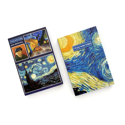 Sticky notes folder Van Gogh