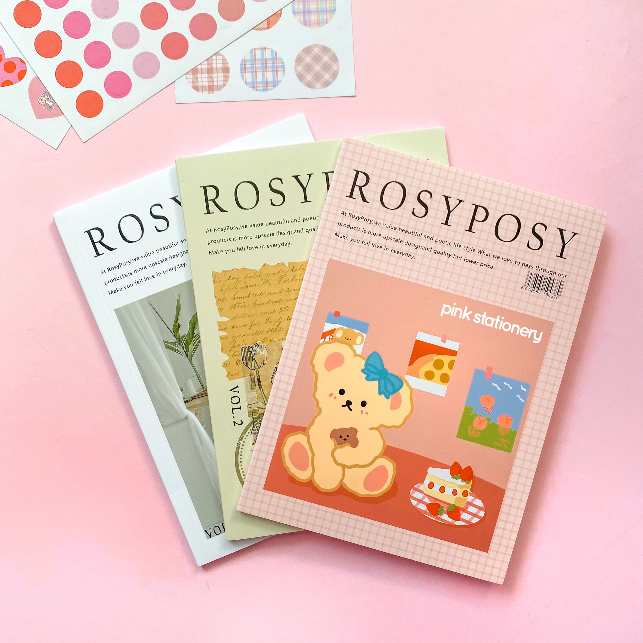 Rosy Posy revista de stickers
