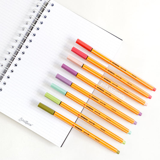 Stabilo Point 88 (Blister) tonos pastel